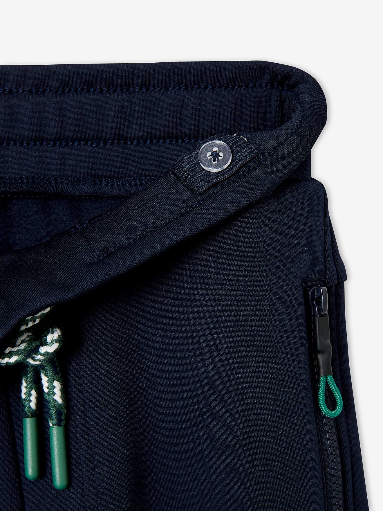 Vertbaudet Jungen Sporthose, Funktionsmaterial - nachtblau