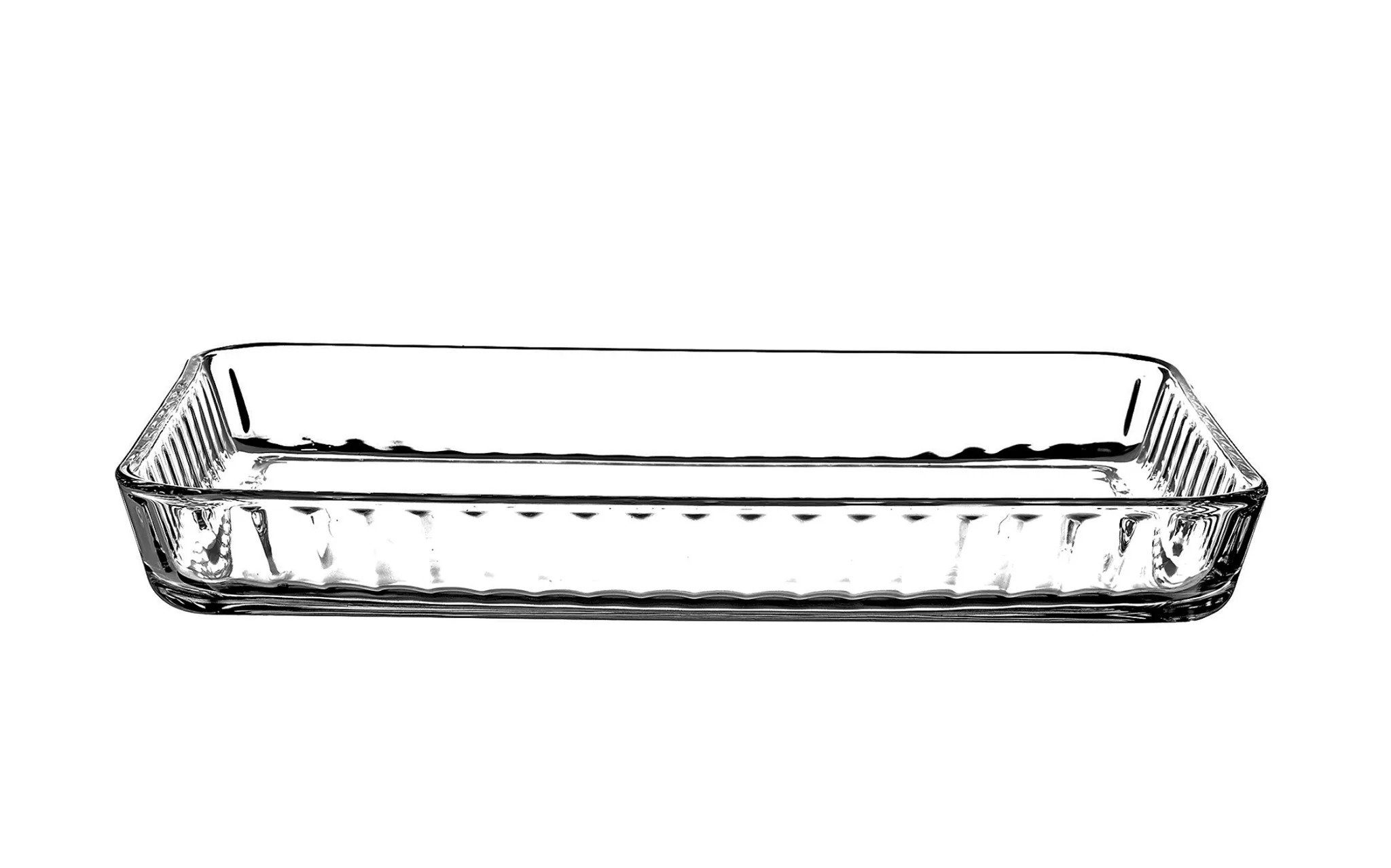 Pasabahce Auflaufform Borcam-59204, Glas, (1-St), Borcam Auflaufform, hitzebeständig, 27x40 cm