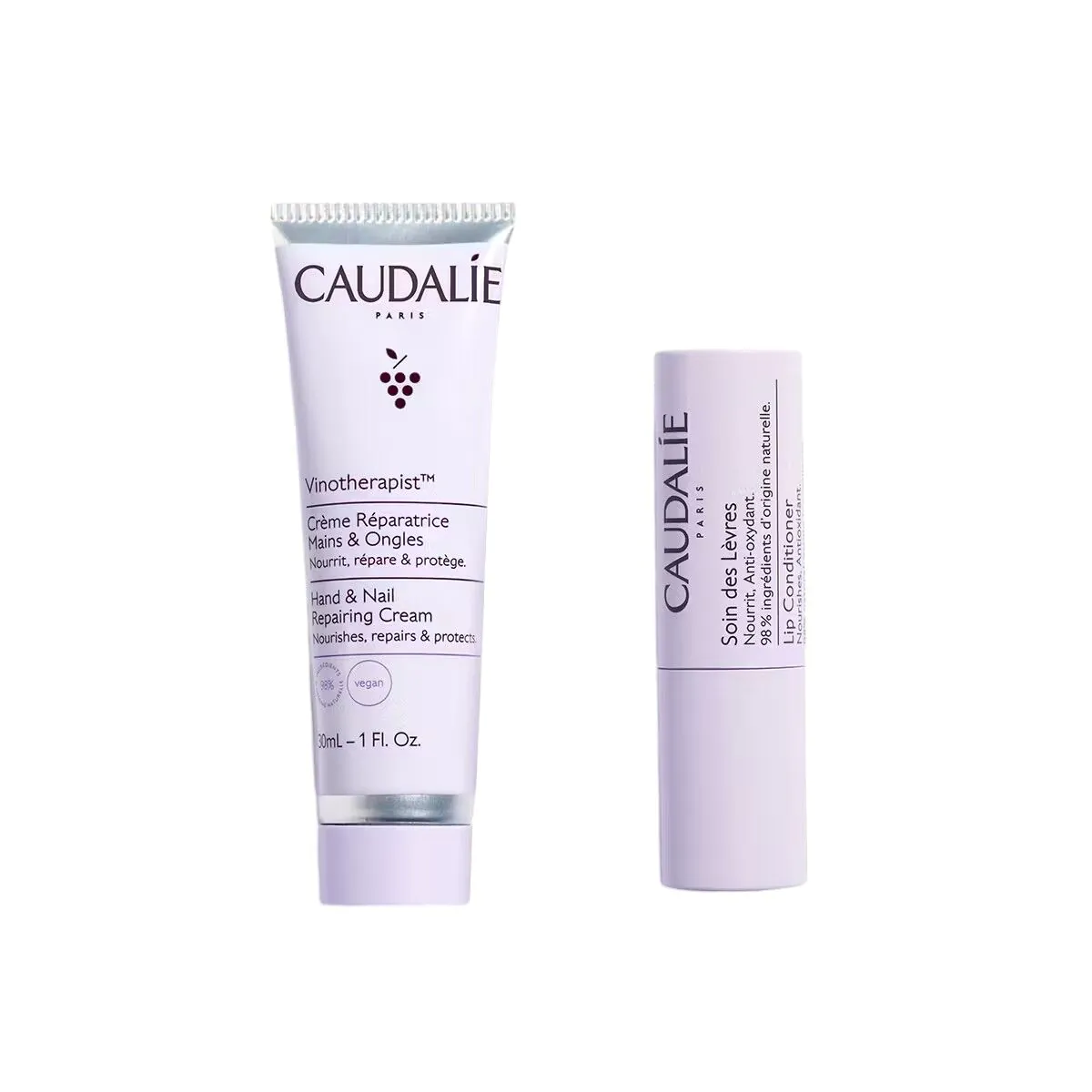 Caudalie Vinotherapist Winter Hand and Lip Duo