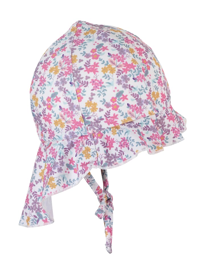 Sterntaler Bademütze mit Nackenschutz Blümchen in ecru günstig kaufen