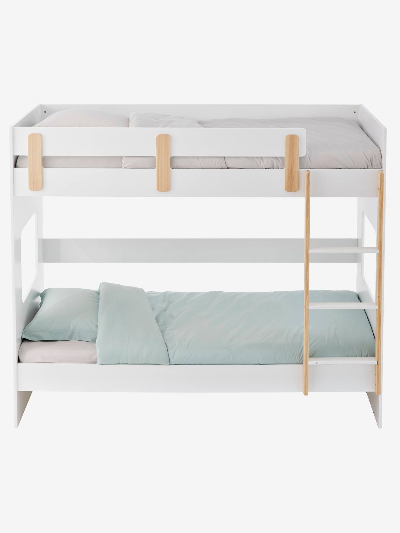 Vertbaudet Kinderbett Stockbett EVEREST XL - weiß/natur