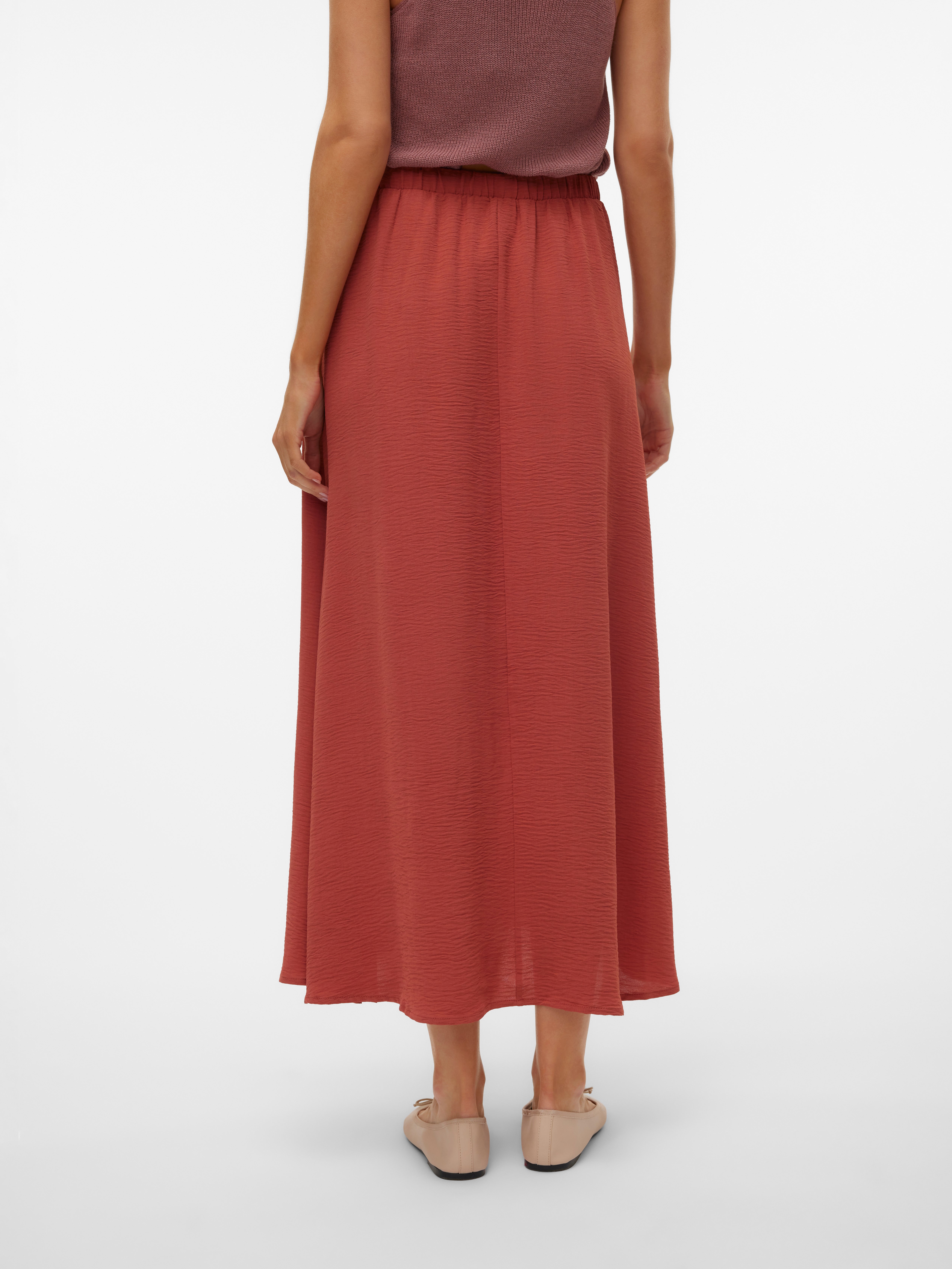 VMALVA Hohe Taille Langer Rock