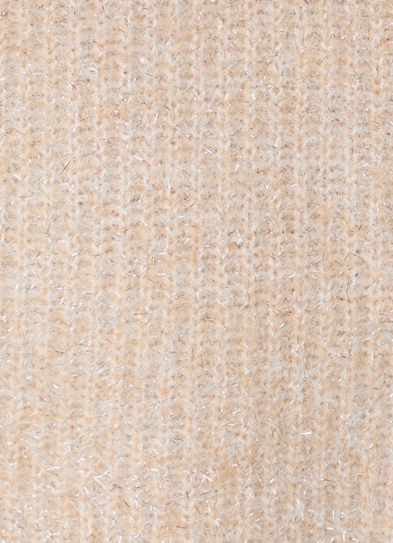 Sweter OPUS Plimma z grubej dzianiny z lureksem