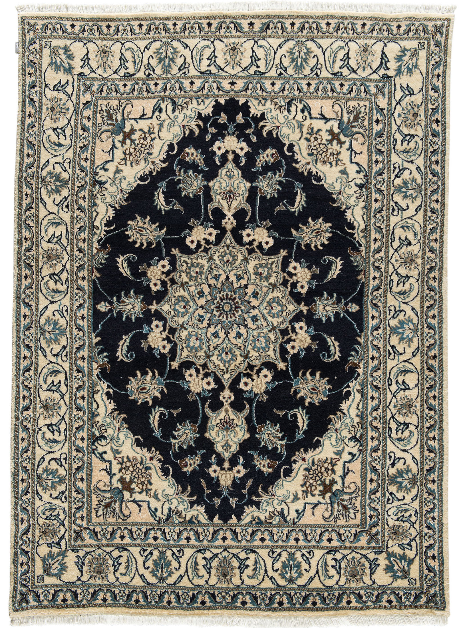 Kaschmar Nain 12 Lah ca. 146 x 204 cm, Unikat / Einzelstück