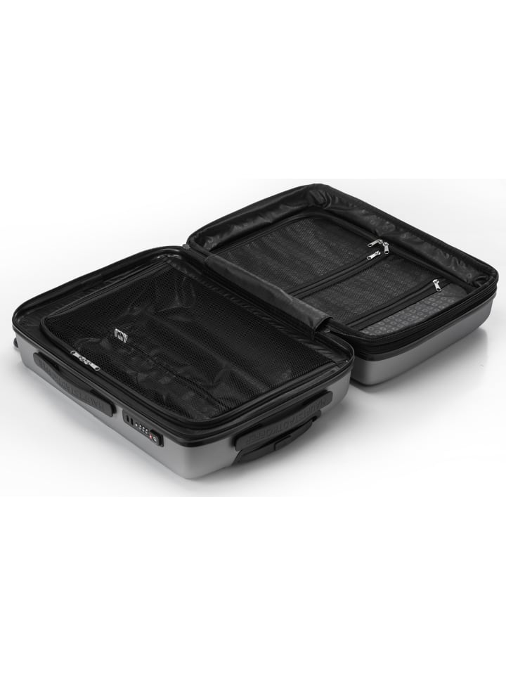 Hauptstadtkoffer Mitte - Mittelgroßer Hartschalenkoffer Koffer TSA, 68cm 88 L in Silber matt günstig kaufen M