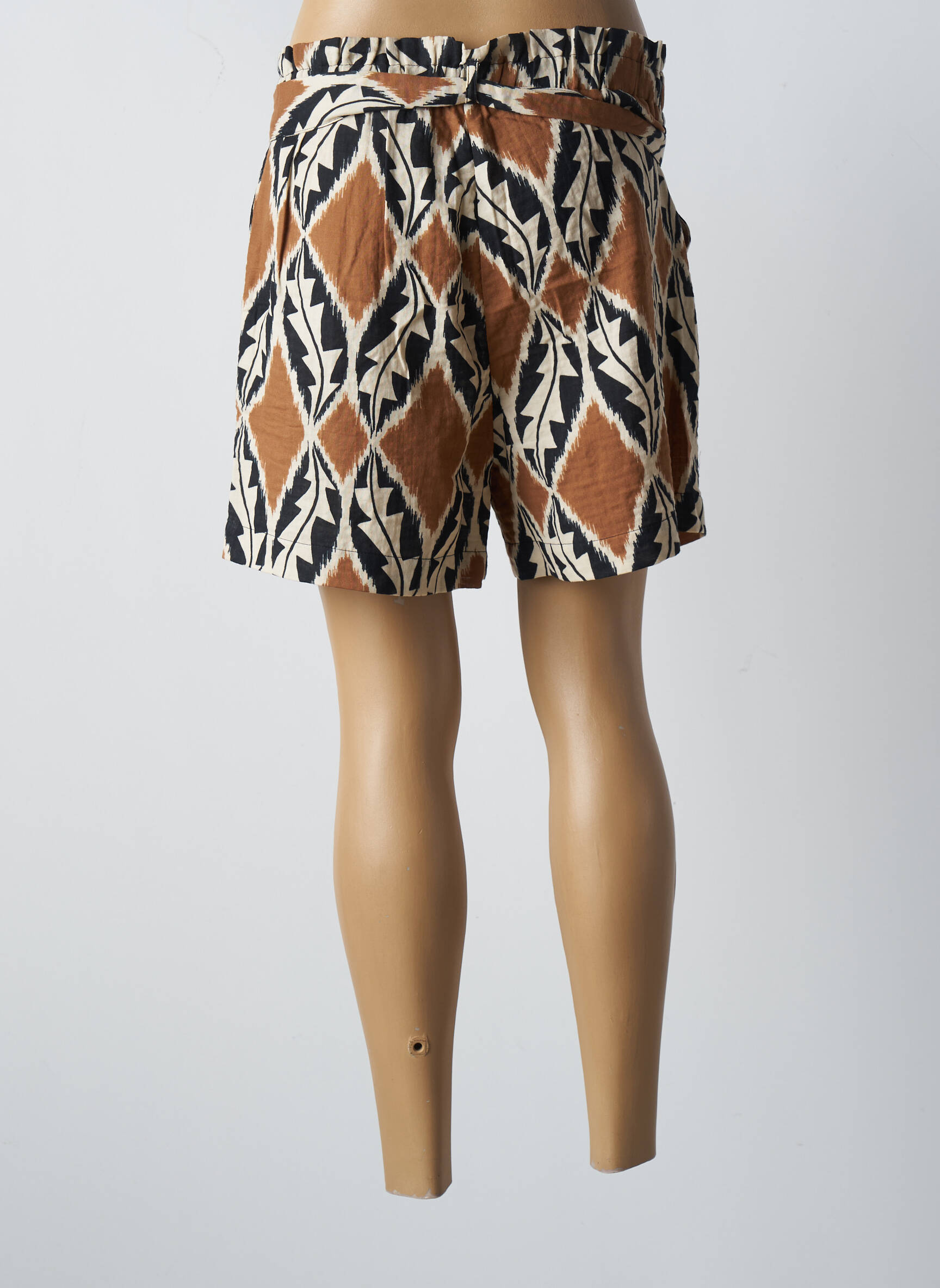 Geisha Shorts 1 Femme couleur marron