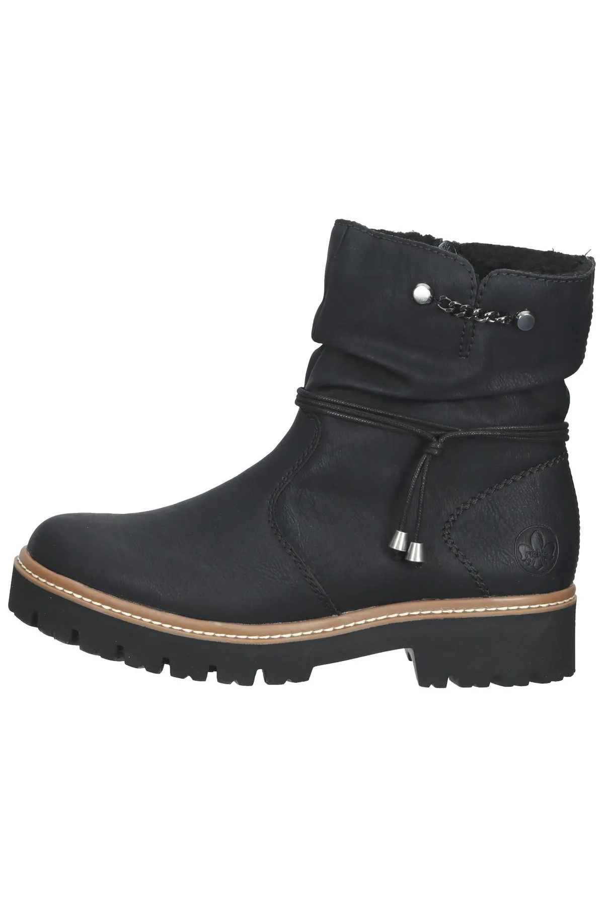 Rieker  Stiefelette - Schwarz - Blockabsatz