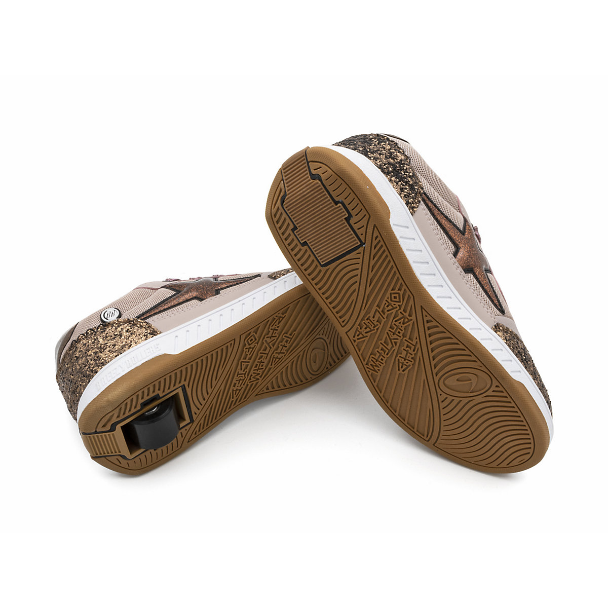 Schuhe mit Rollen 
