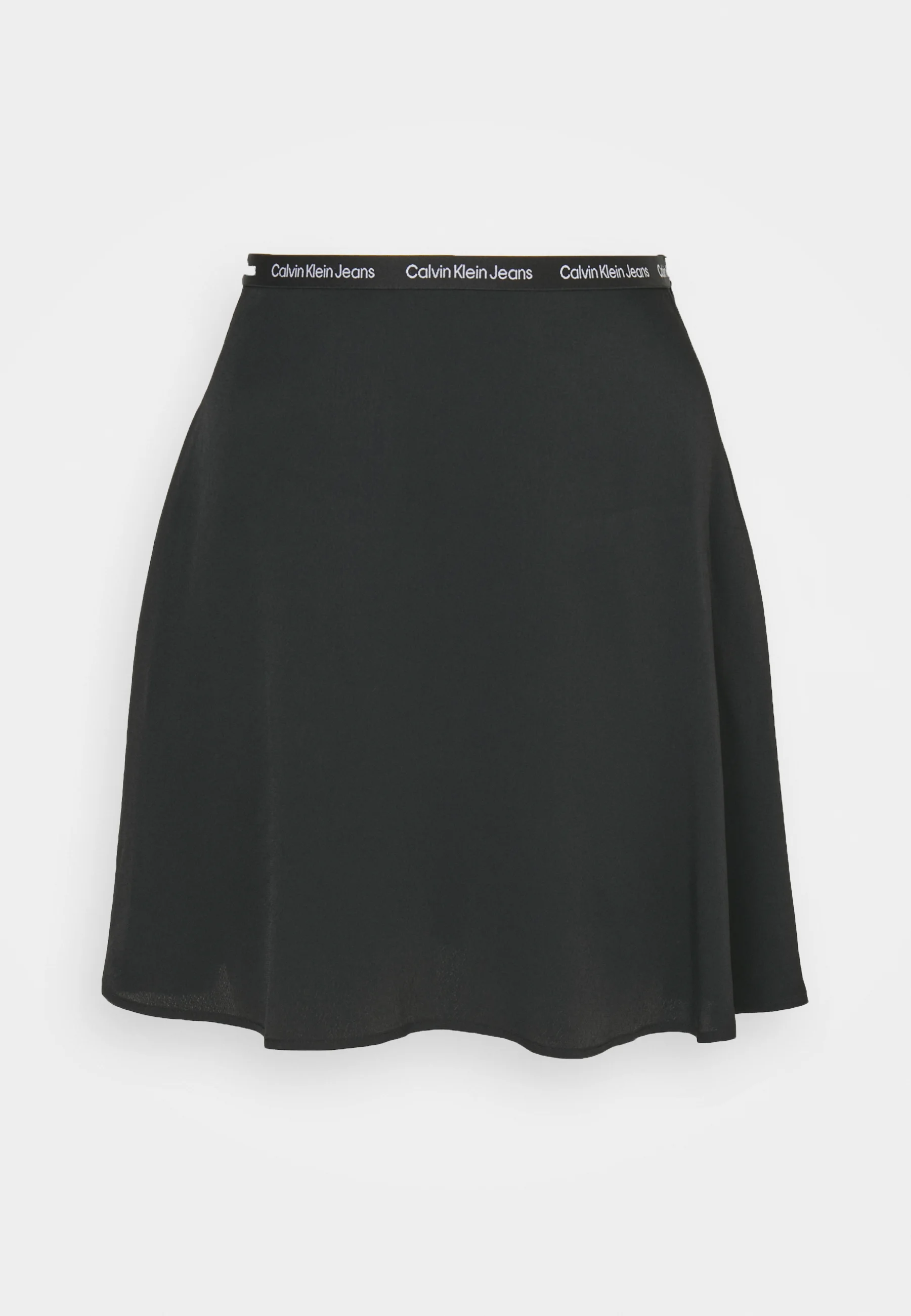 Calvin Klein Jeans LOGO ELASTIC SKIRT - Falda acampanada