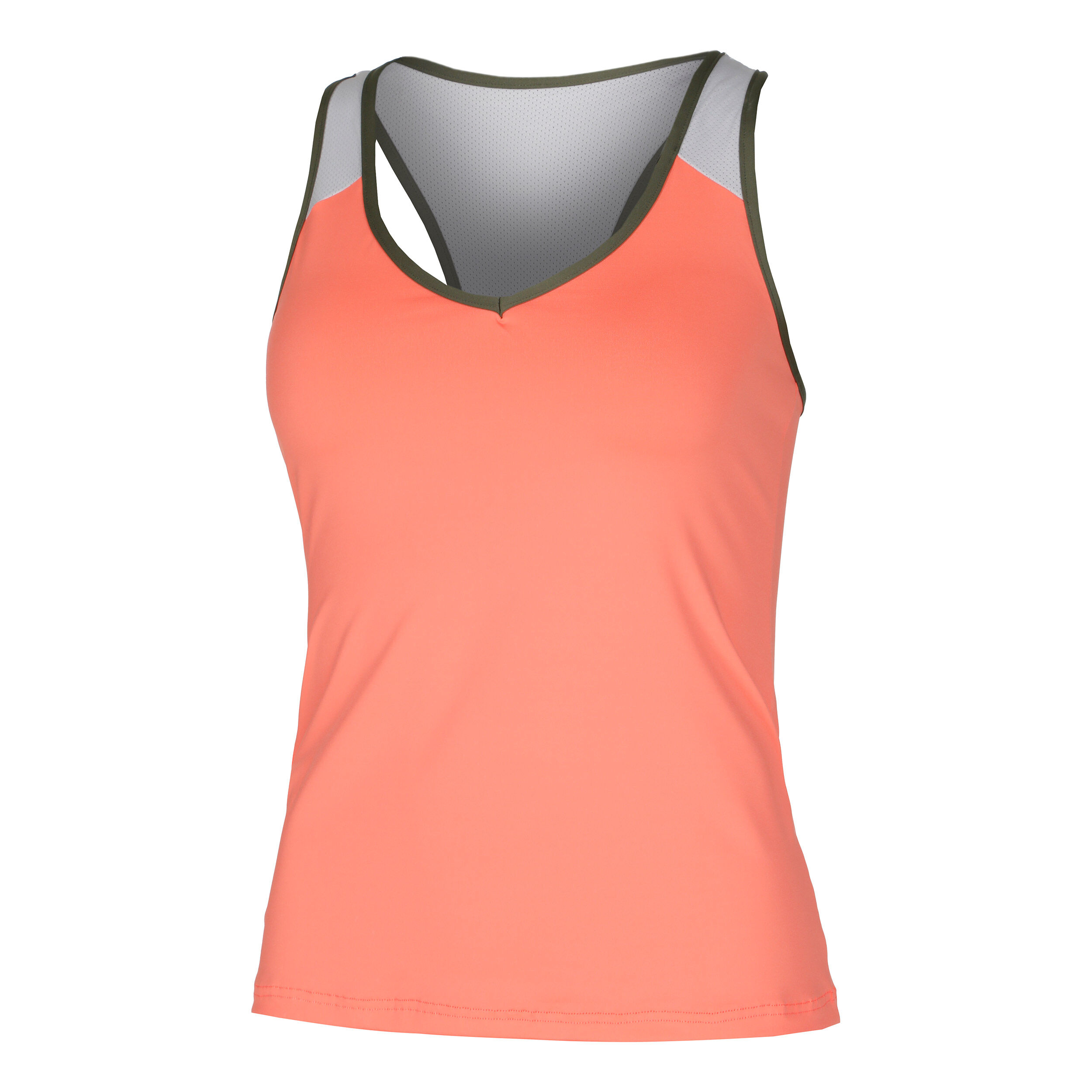 Palmera T-Shirt Damen - Koralle, Oliv