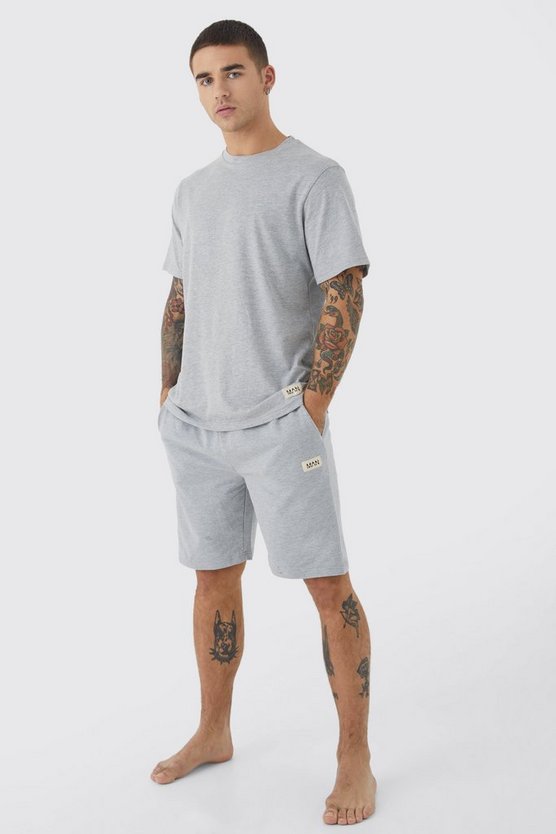 Soft Feel Loungewear Shorts-Set