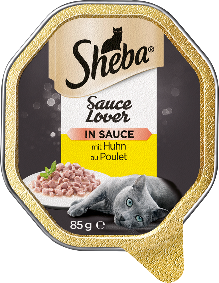 Sheba Nassfutter Sheba Sauce Lover 22x85g Huhn