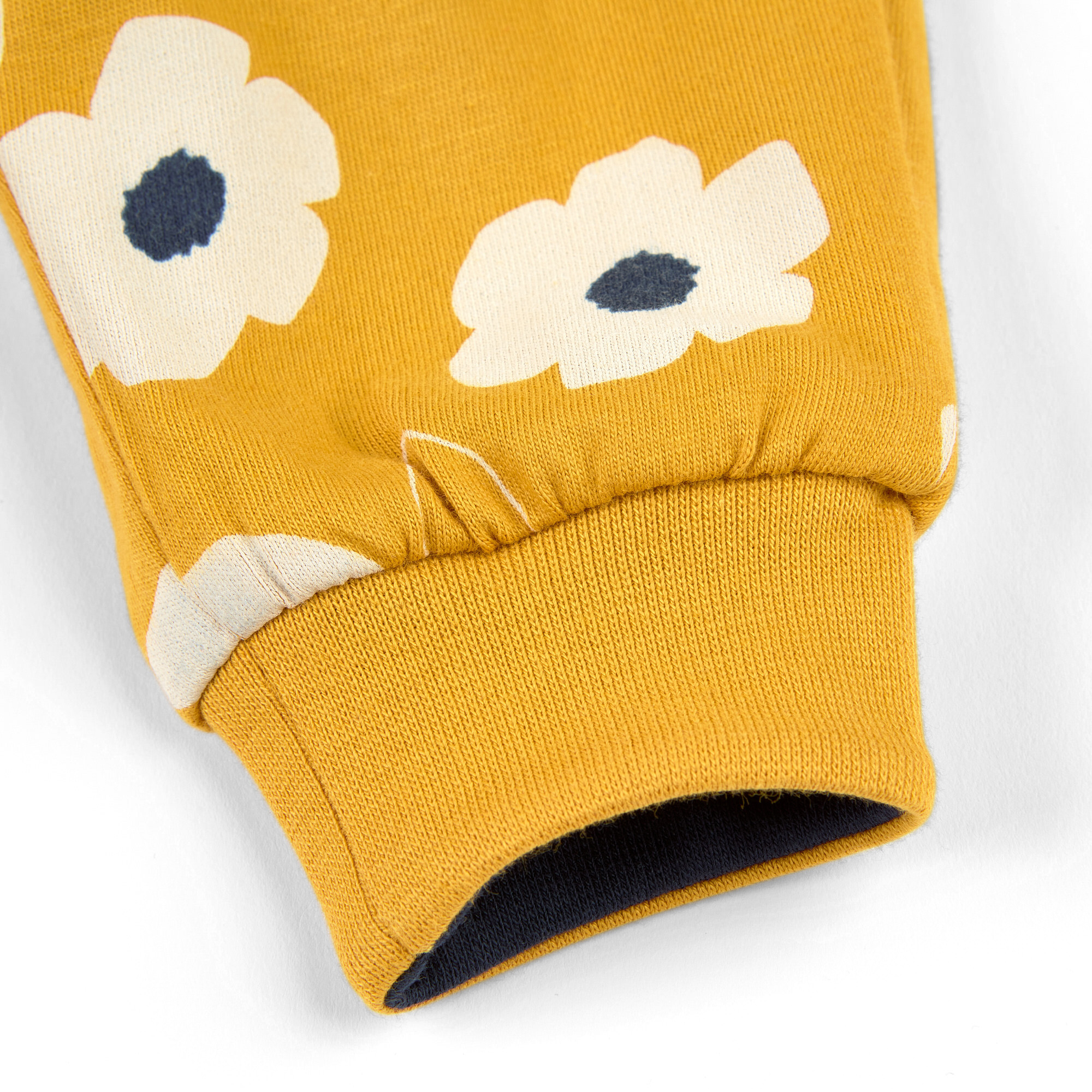 Baby Wendehose, gelb mit Blumen oder dunkelblau