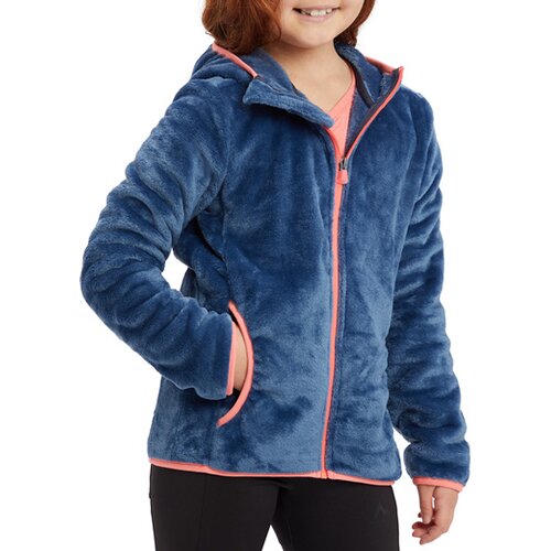 KINDER UNTERJACKE KAPUZEN FLEECEJACKE MAYA II
