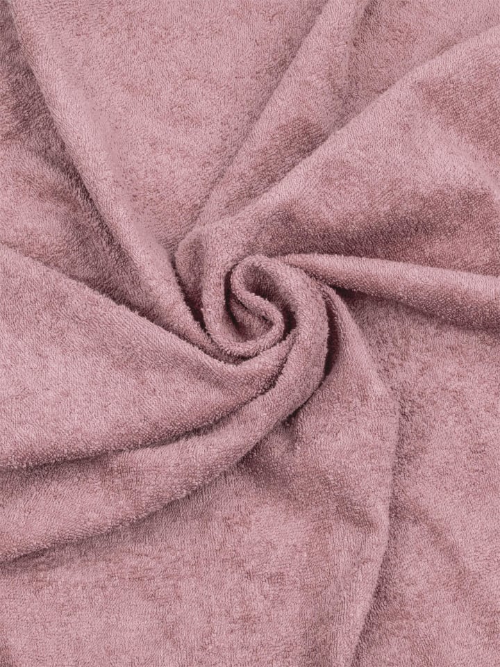 normani Kapuzenhandtuch 100x100 cm Mbabane in Rosa günstig kaufen 100 x 100 cm