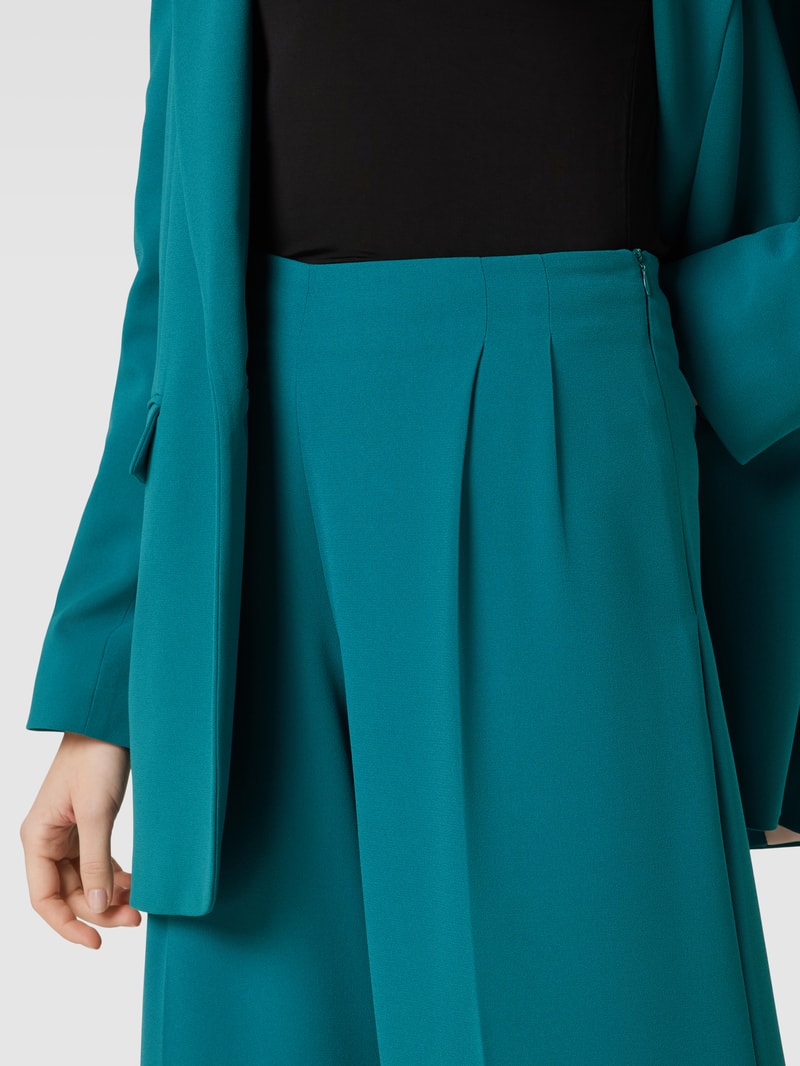 Blazer mit Pattentaschen Modell 'INSEGNA' in petrol