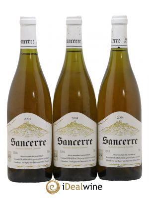 Sancerre Fernand Girard 2004 - Lot de 3 Bouteilles