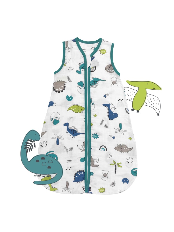 Schlummersack Musselin Babyschlafsack, 0.5 TOG in Petrol günstig kaufen