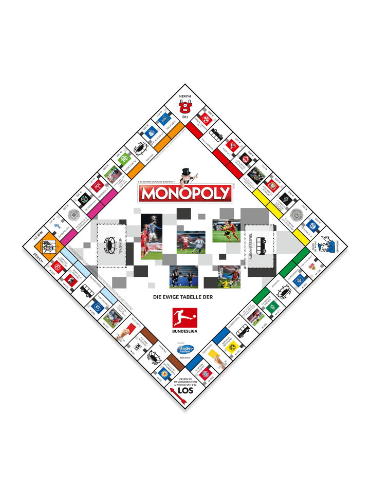 Winning Moves Monopoly - Bundesliga Brettspiel Gesellschaftsspiel Partyspiel in bunt günstig kaufen onesize