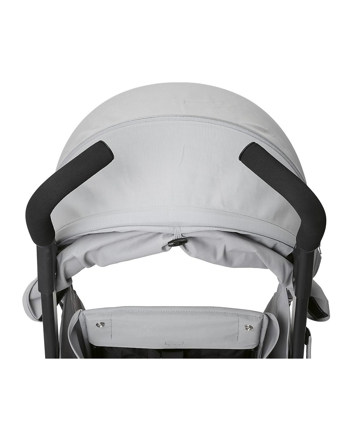 Buggy Sportwagen Lite Way4 grau, mit faltbarem Frontbügel 22Kg Traglast, mit neuem großen Verdeck und Textilen Design, inkl. Regenschutz, Einhängekorb