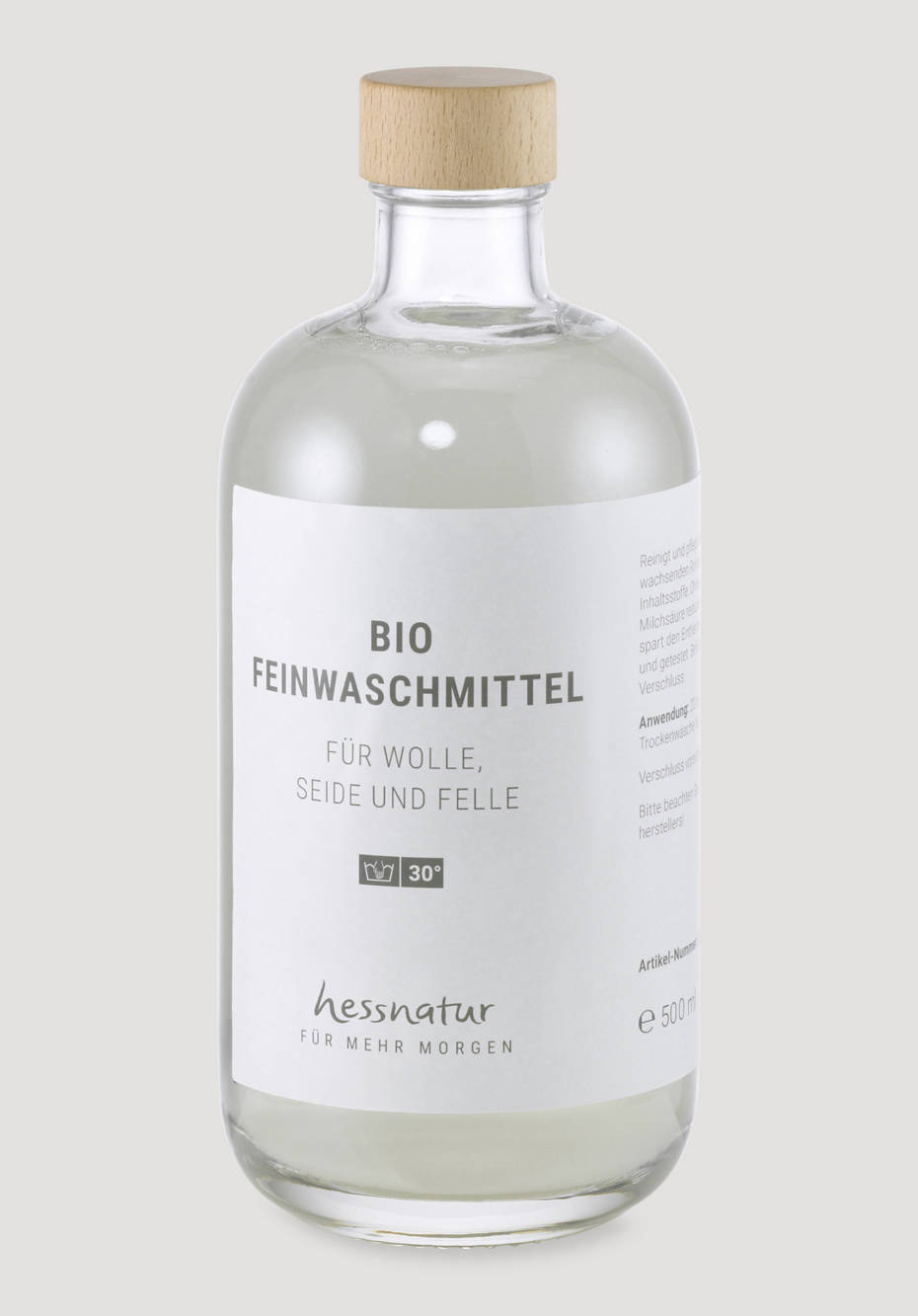 Bio-Feinwaschmittel für Wolle, Seide und Felle