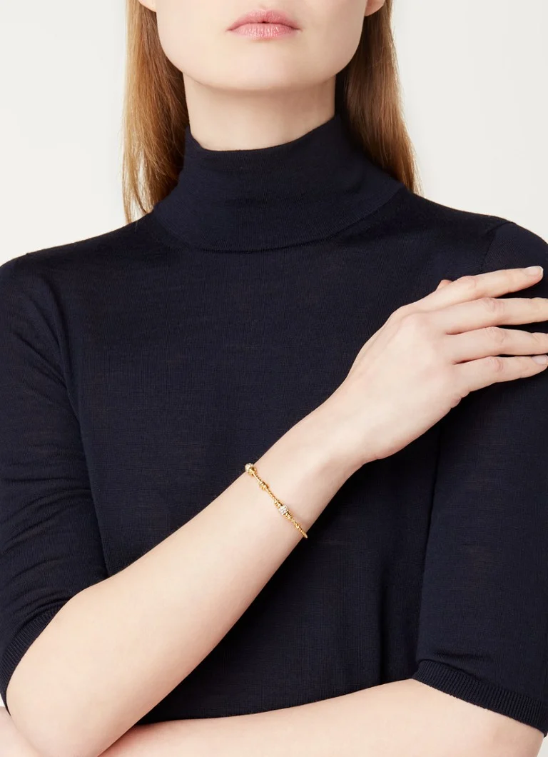 Pozlátený náramok Gas Bijoux Jonc Torsade