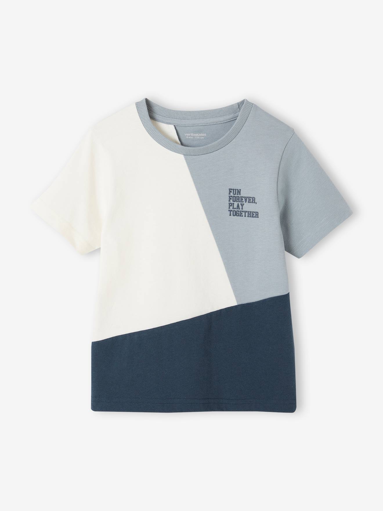 Vertbaudet Jungen Sport-T-Shirt Oeko-Tex - aqua