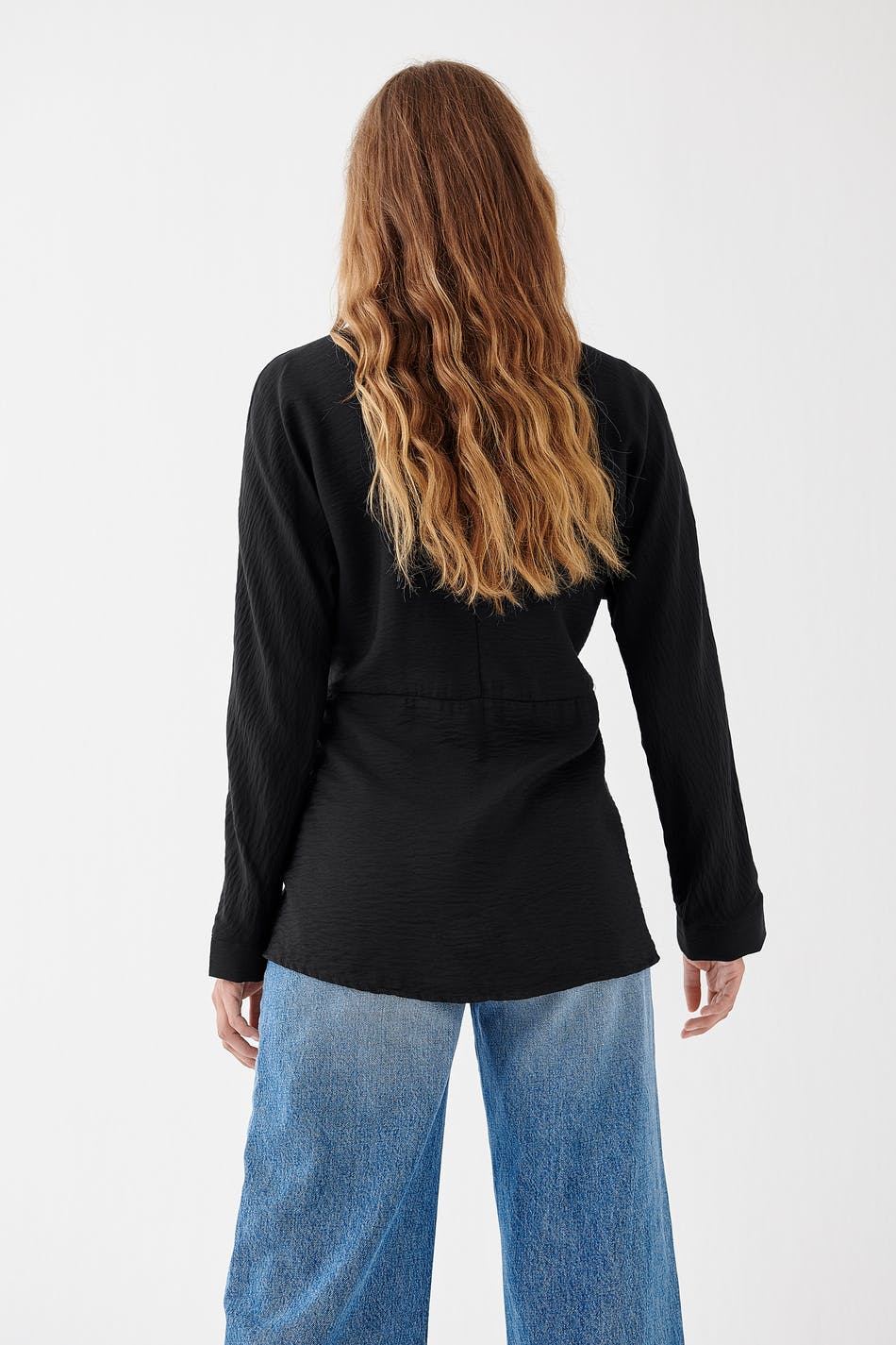 Jackie tie blouse