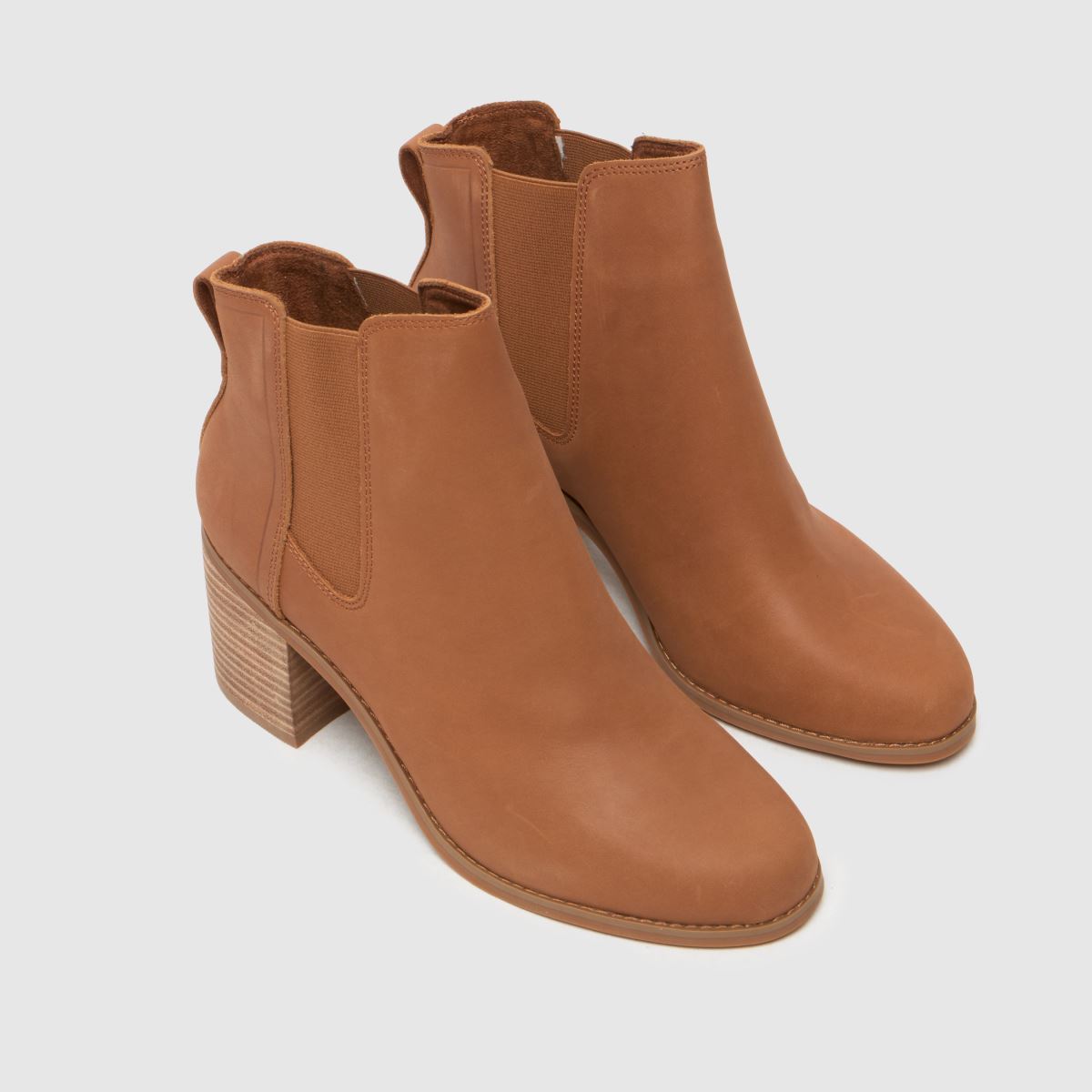TOMS – Evelyn – Bruna chelsea-stövlar