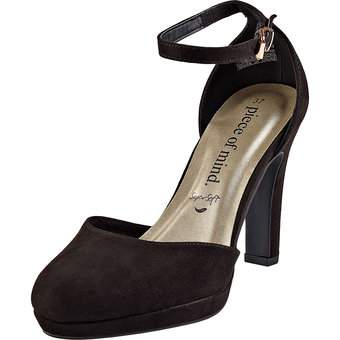 piece of mind Spangenpumps in schwarz