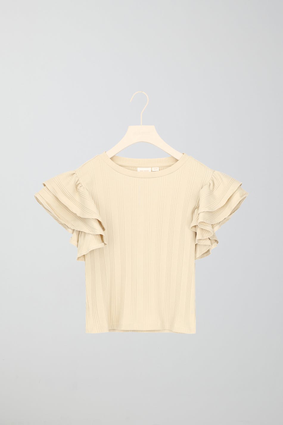 Y double frill top