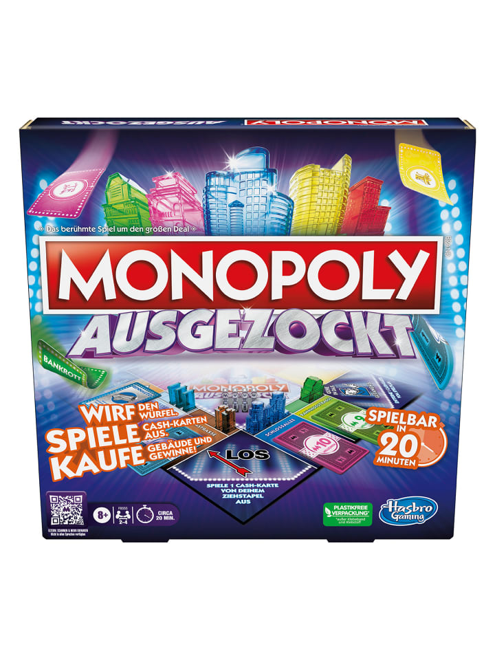 Hasbro Spiel Monopoly Ausgezockt in Mehrfarbig günstig kaufen onesize