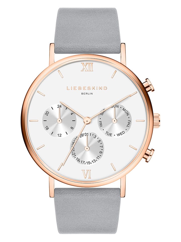 Liebeskind Chronograph in Grau/ Roségold/ Weiß günstig kaufen onesize