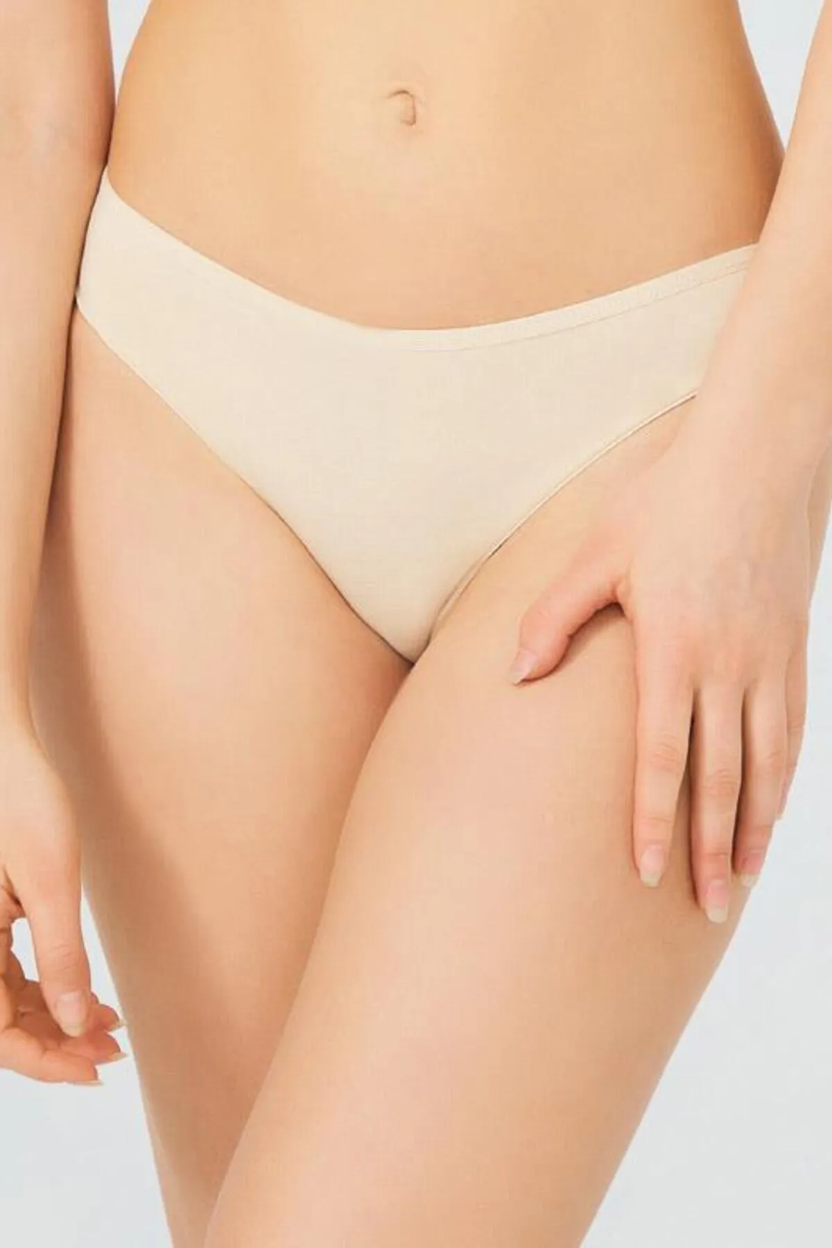 Cottonhill  Basic Cotton Damen-Bikini-Höschen im 5er-Pack