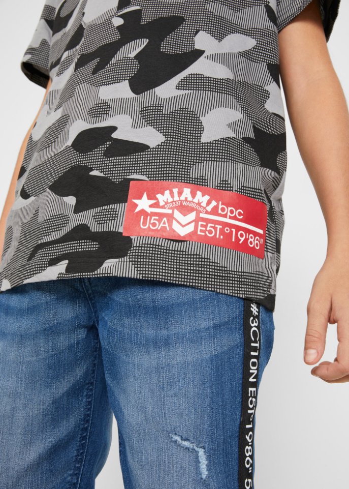 Jungen T- Shirt aus Bio-Baumwolle (2er Pack)