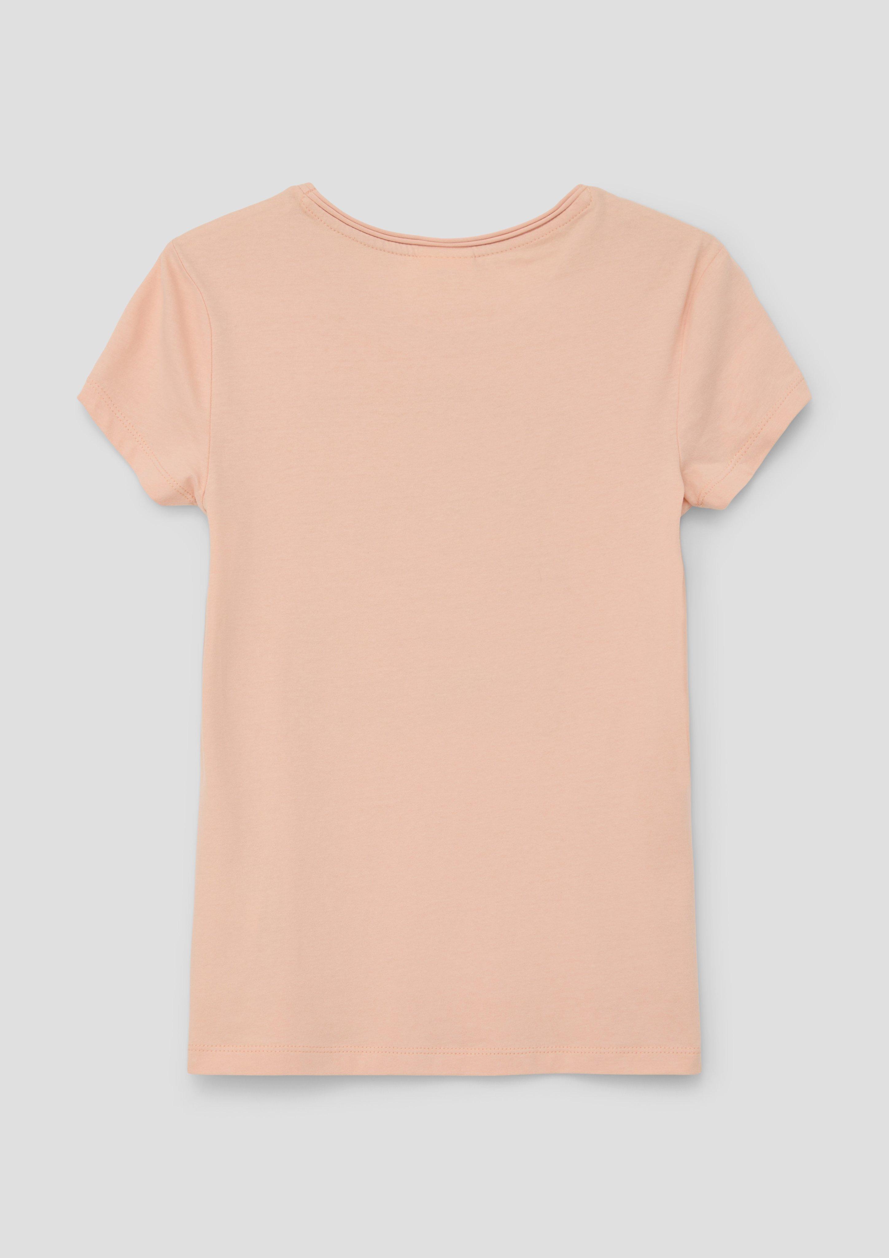 T-Shirt mit Frontprint  2140204-2014