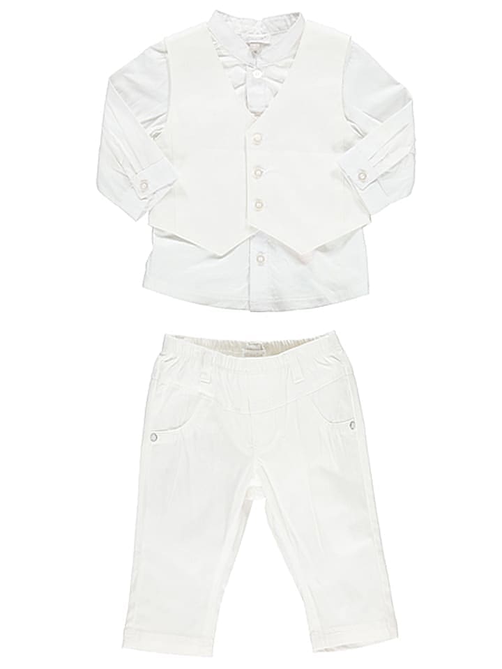 Absorba 3tlg. Outfit in Weiß günstig kaufen 68