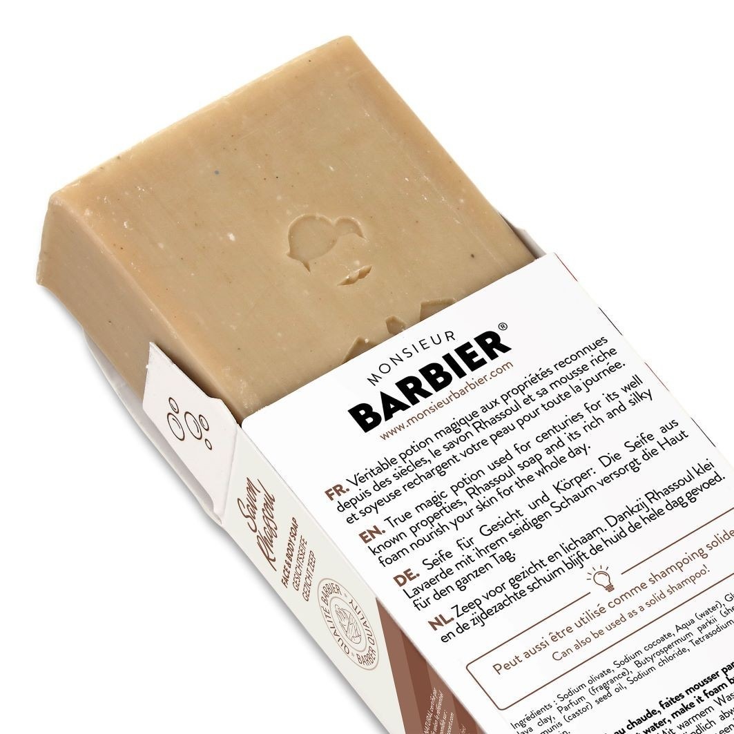 Mydło Superfat Monsieur Barbier do twarzy i ciała - RHASSOUL KITCHEN