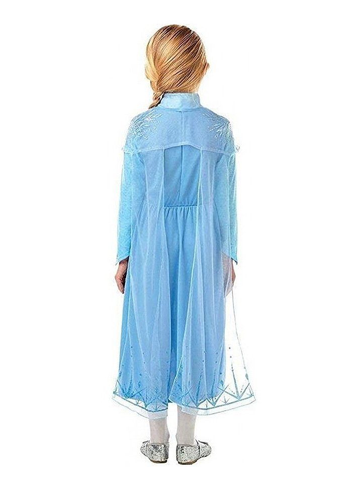 Rubie´s Kostüm Die Eiskönigin 2 Elsa Reiseoutfit Kostüm Größe 98, Klassisches Märchenkleid aus dem ersten 'Frozen'-Film
