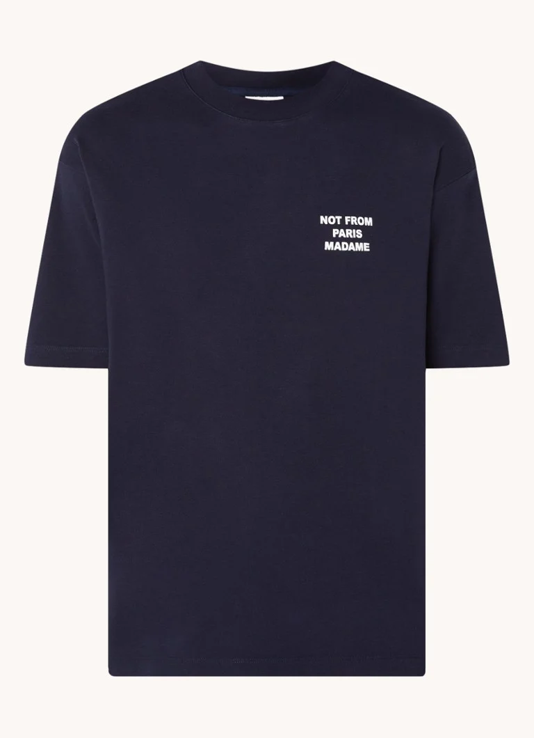 T-shirt Drôle de Monsieur avec imprimé devant et dos