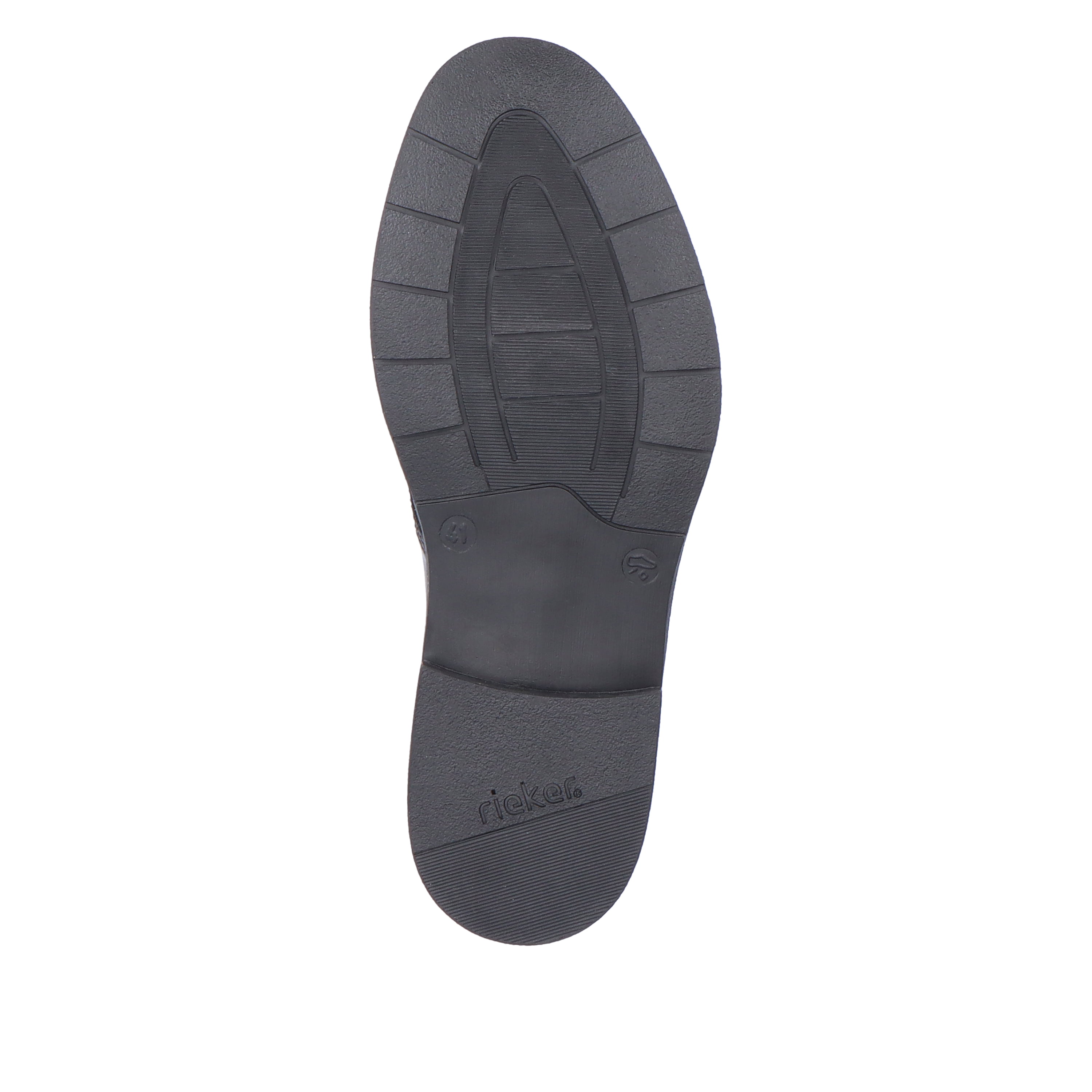 Rieker Herren Schnürschuhe mitternachtsschwarz