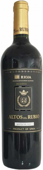 2016 Altos del Rubio Reserva Edición Limitada Rioja DOCa trocken - Viñedos y Bodegas Lyng