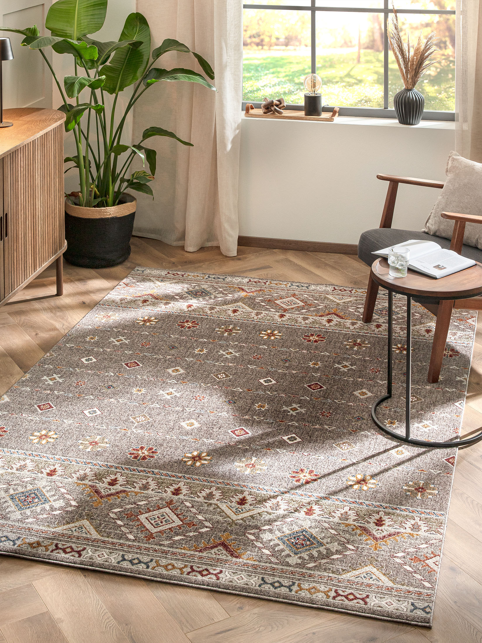 Khandra Orient-Teppich, Grey