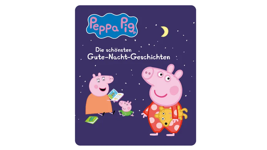 tonies - Hörfigur für die Toniebox: Peppa Pig: Gute-Nacht Geschichten mit Peppa