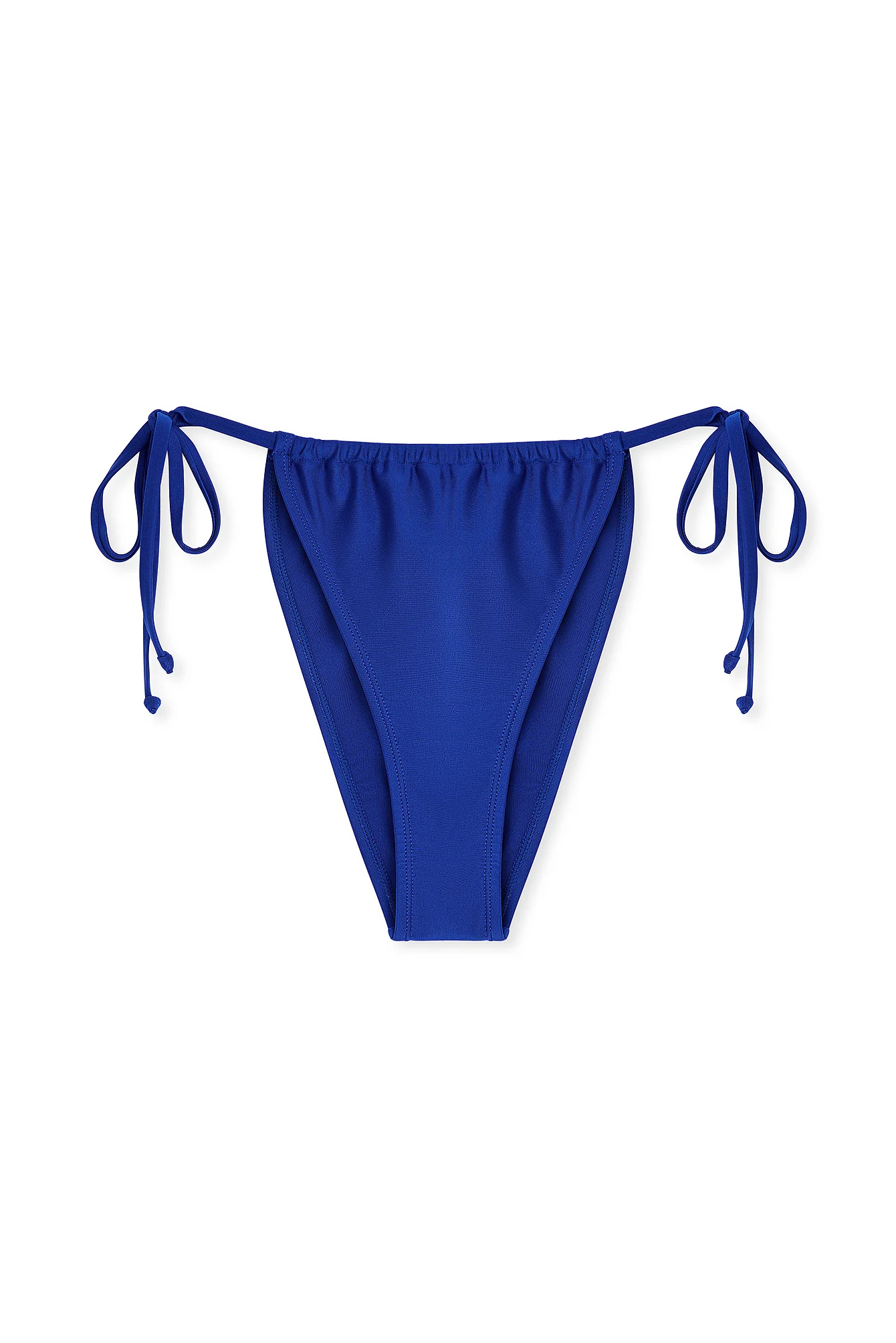 Hochgeschnittenes Bikini-Höschen mit Schnürung