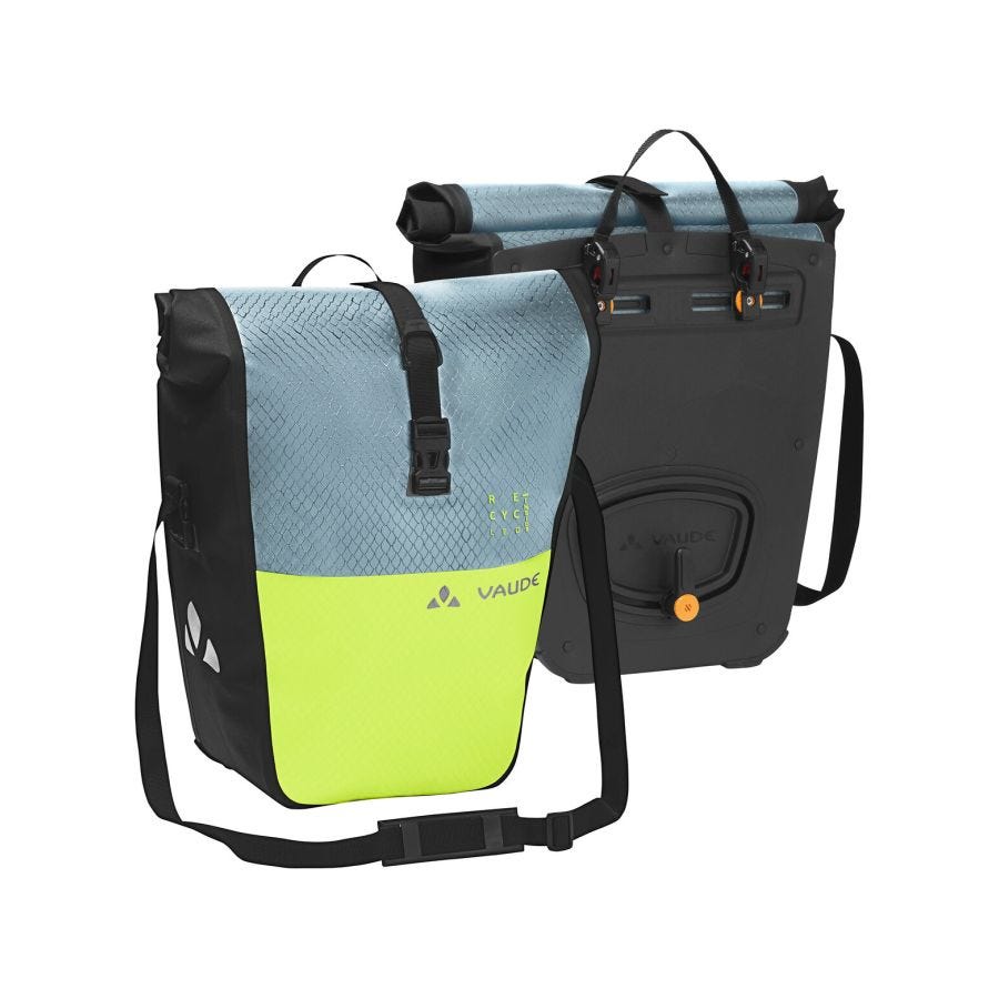 Aqua Back Color Fahrradtaschen, recyceltes Hauptmaterial