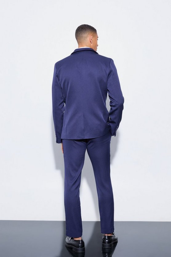 Einreihiger Slim-Fit Blazer