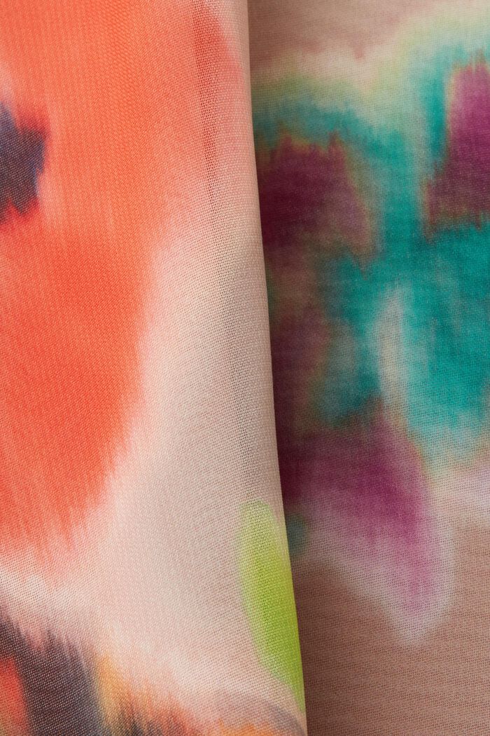 Midirock mit farbenfrohem Print