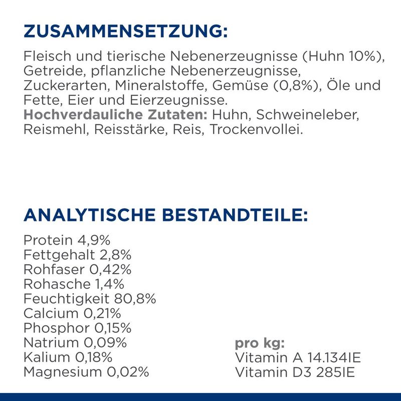 Hill's Prescription Diet i/d Digestive Care Hundefutter mit Huhn