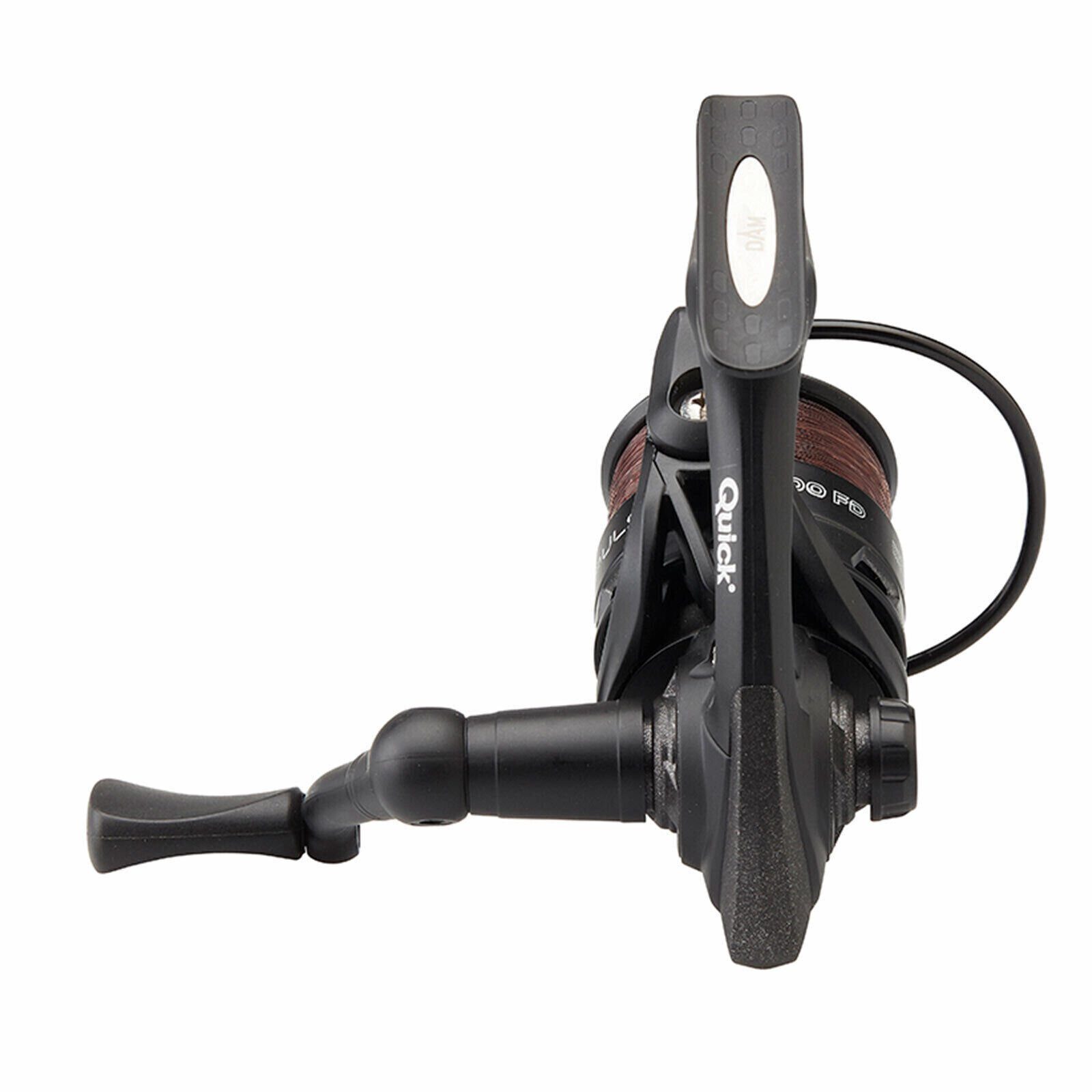 DAM Fishing Stationärrolle Impulse 3L 2500 3000 4000 mit Schnur Spinnrolle Stationärrolle)